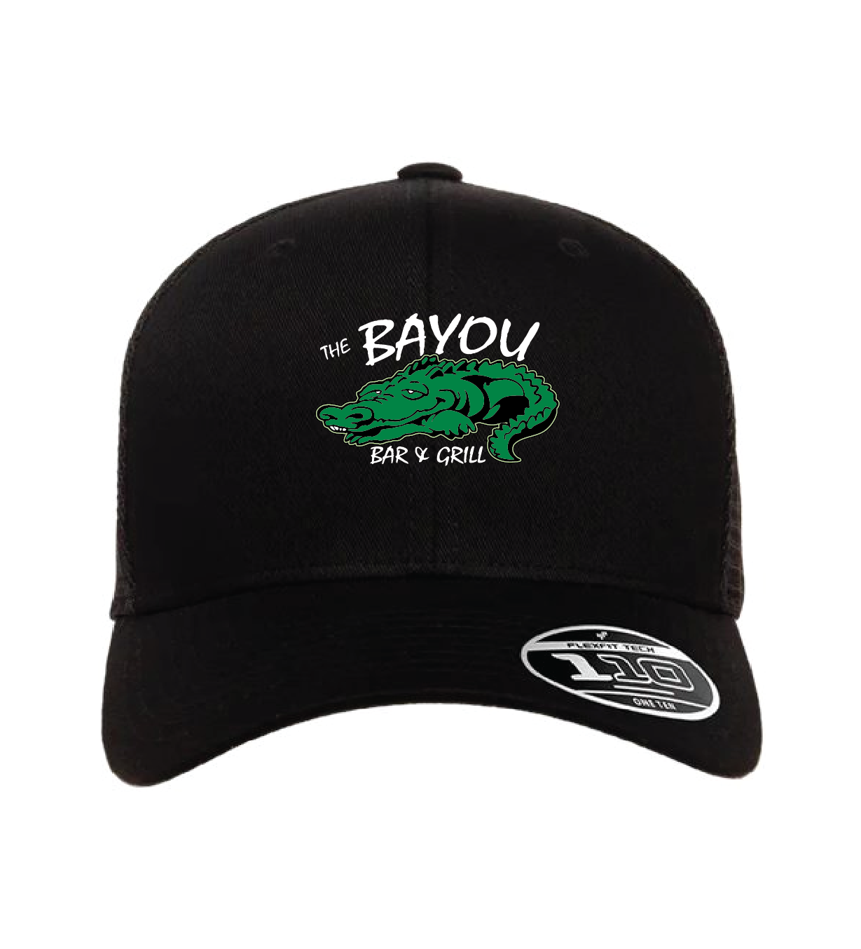 BAYOU FLEX FIT SNAP BACK HAT EMBROIDERED