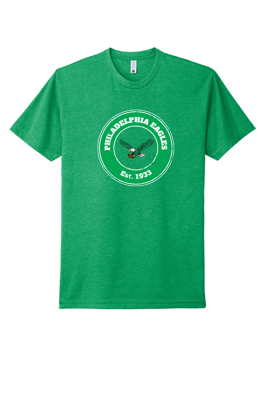 EAGLES VINTAGE BUTTON TEE