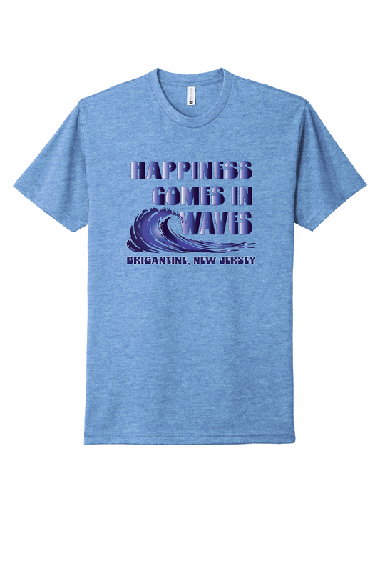 HAPPINESS COMES IN WAVES