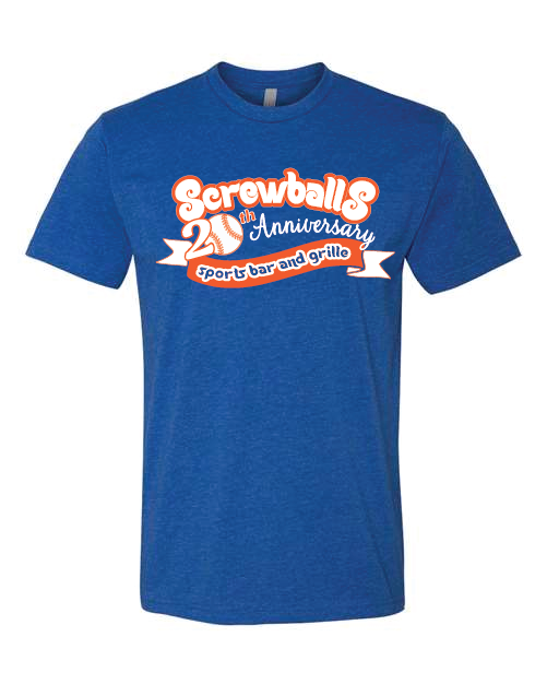 SCREWBALLS 20TH ANNIVERSARY Limited Edition Tee