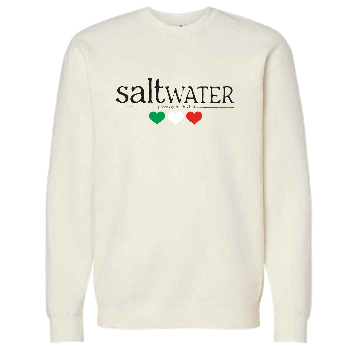 SALTWATER LOVE - FLEECE CREW SWEATSHIRT