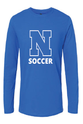 NORRISTOWN SOCCER N BLOCK LONG SLEEVE TEE