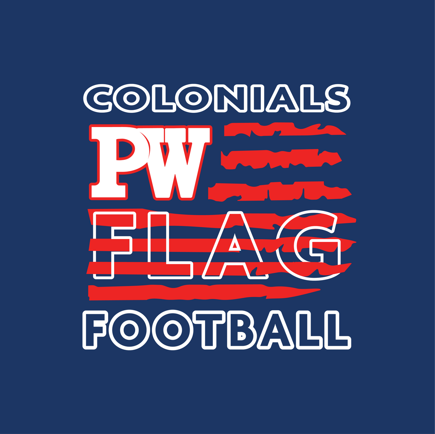 PW FLAG NEW EDITION TEE