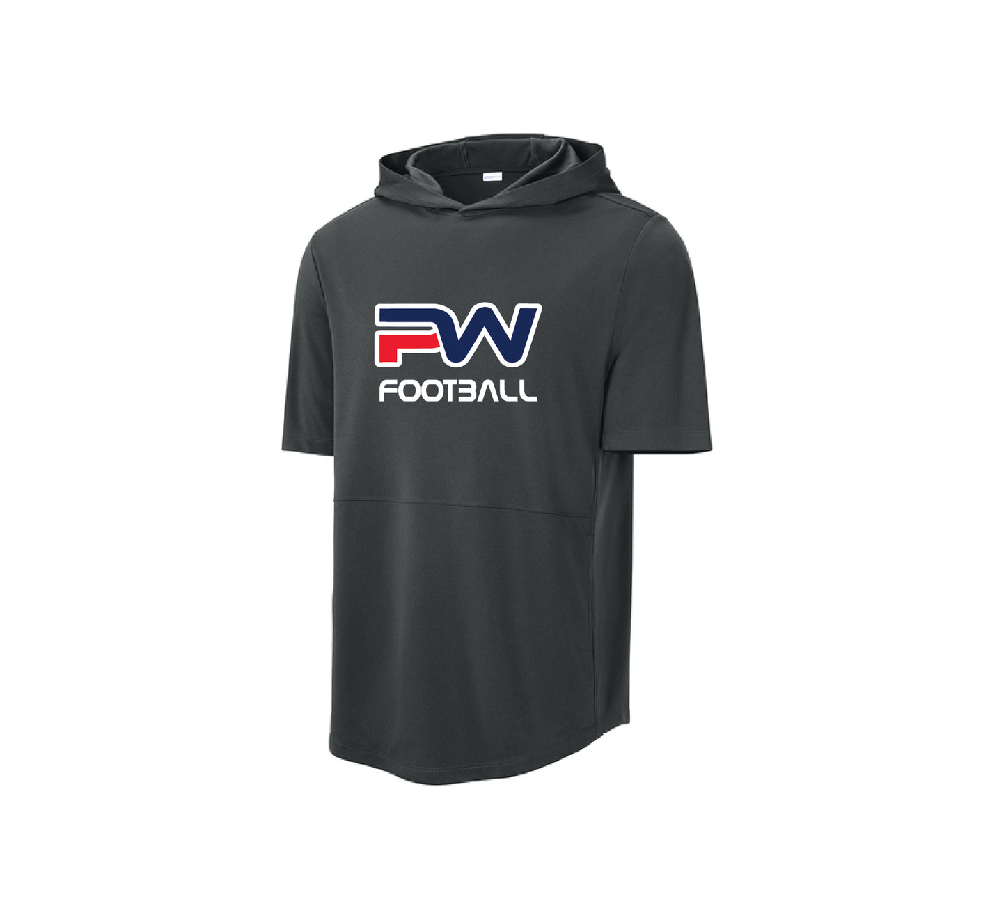 PW PLAYERS SHORT SLEEVE WARM UP HOODIE