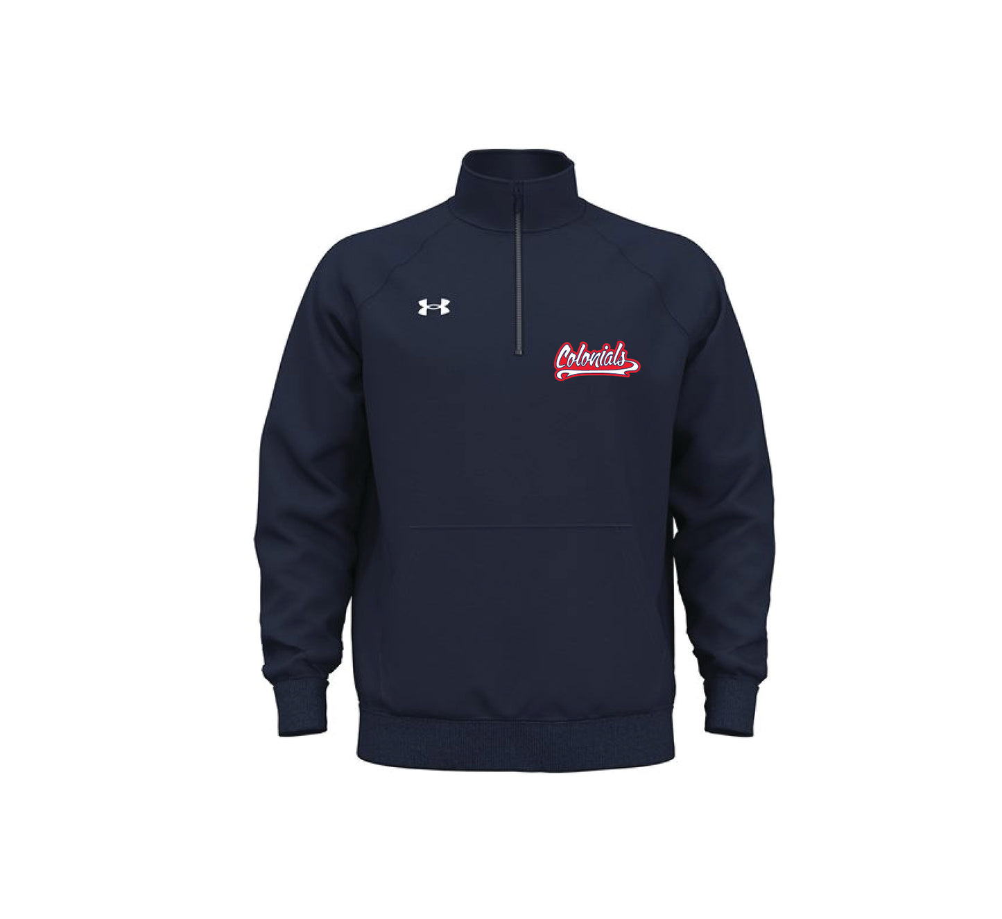 MENS UA QZIP COLONIAL FLEECE
